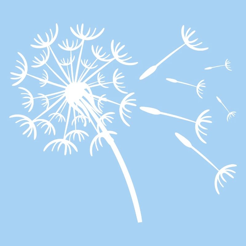 Verspieltes Pusteblumen-Design
