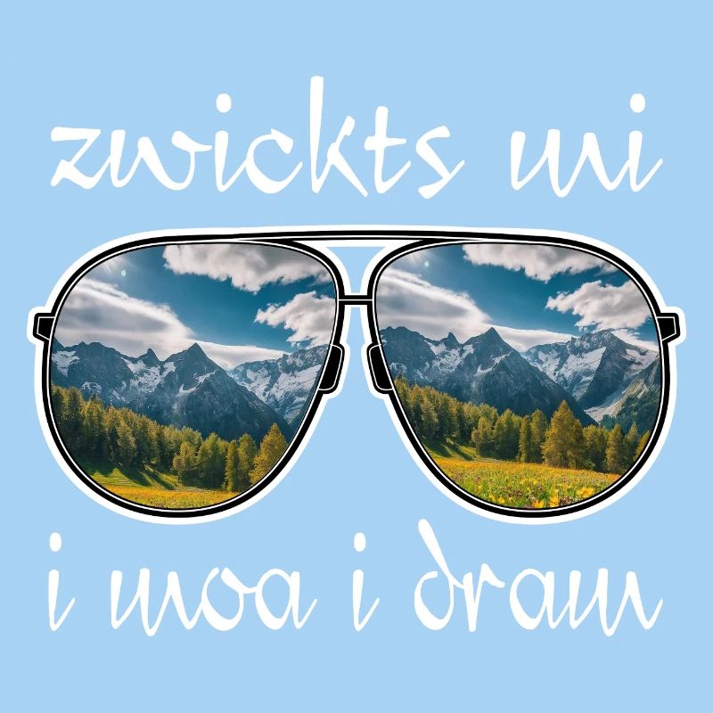 zwickts mi i moa i dram, dialect, hiking, mountains