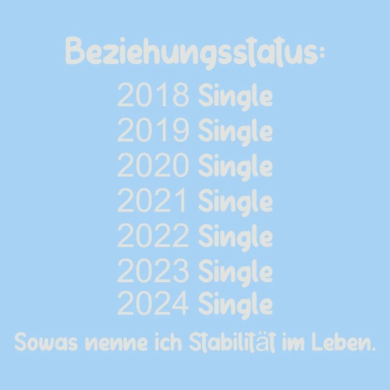 Beziehungsstatus Single
