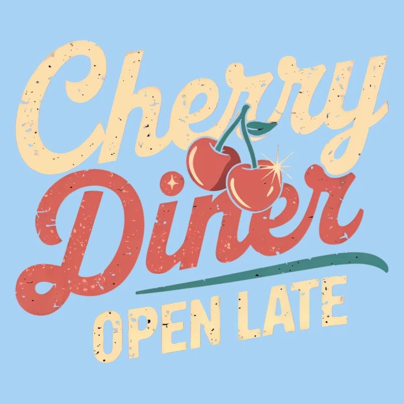 Cherry Diner – Retro Café Style