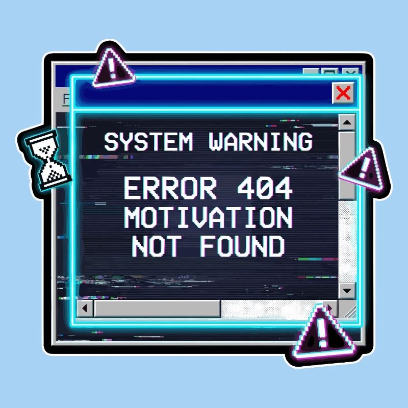 Erreur 404 : Bug de motivation