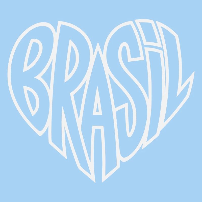 Brasilien Graffiti Herz