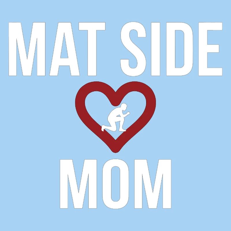 Mat Side Mom Heart Design