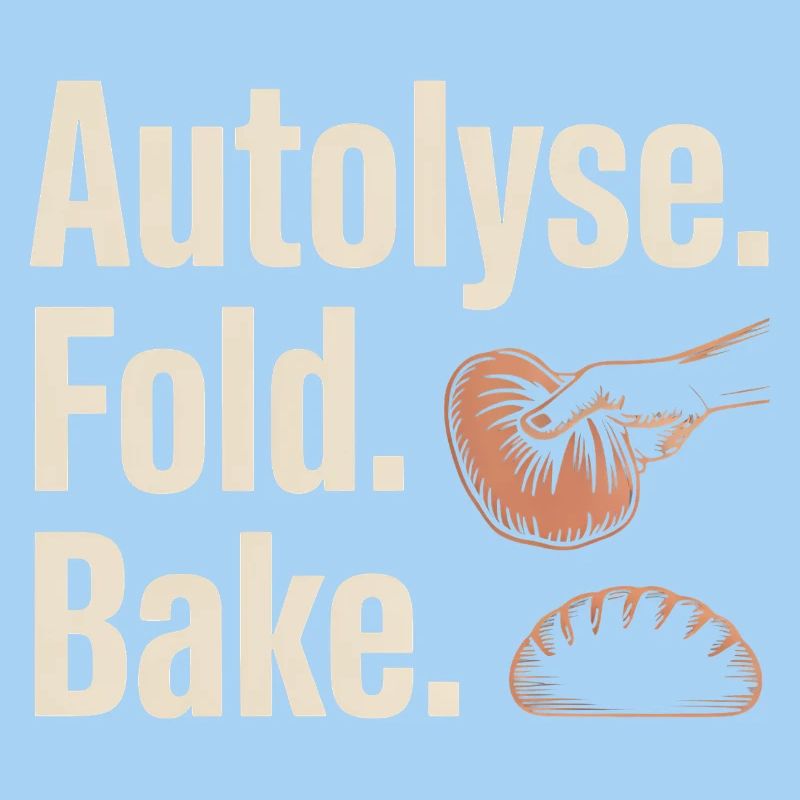Autolyse Fold Backe Bread Kunst
