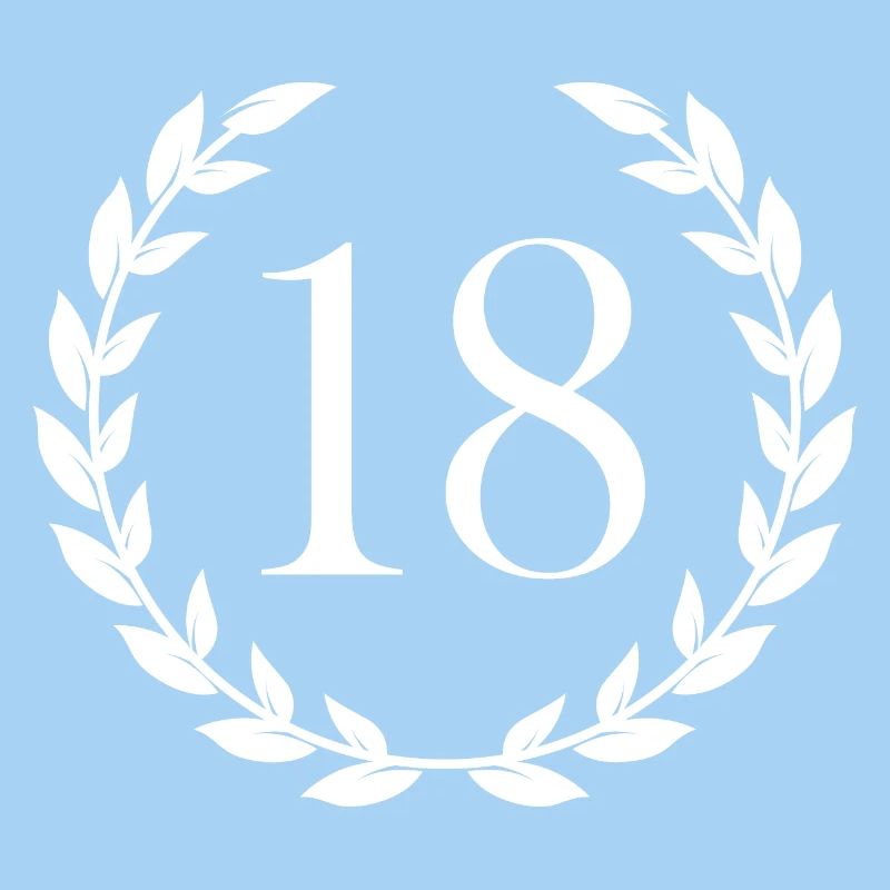 18 Geburtstag Geschenk Lorbeer