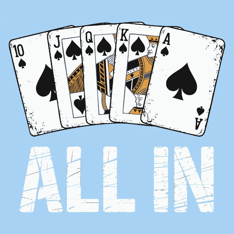 Poker Royal Flush - Conception ALL IN