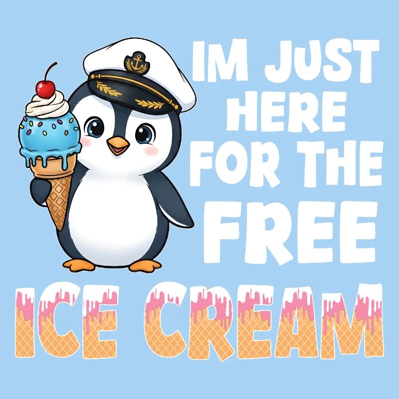 Penguin Captain Tee