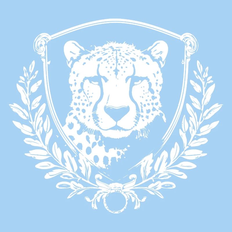 Leopardensiegel mit Lorbeer