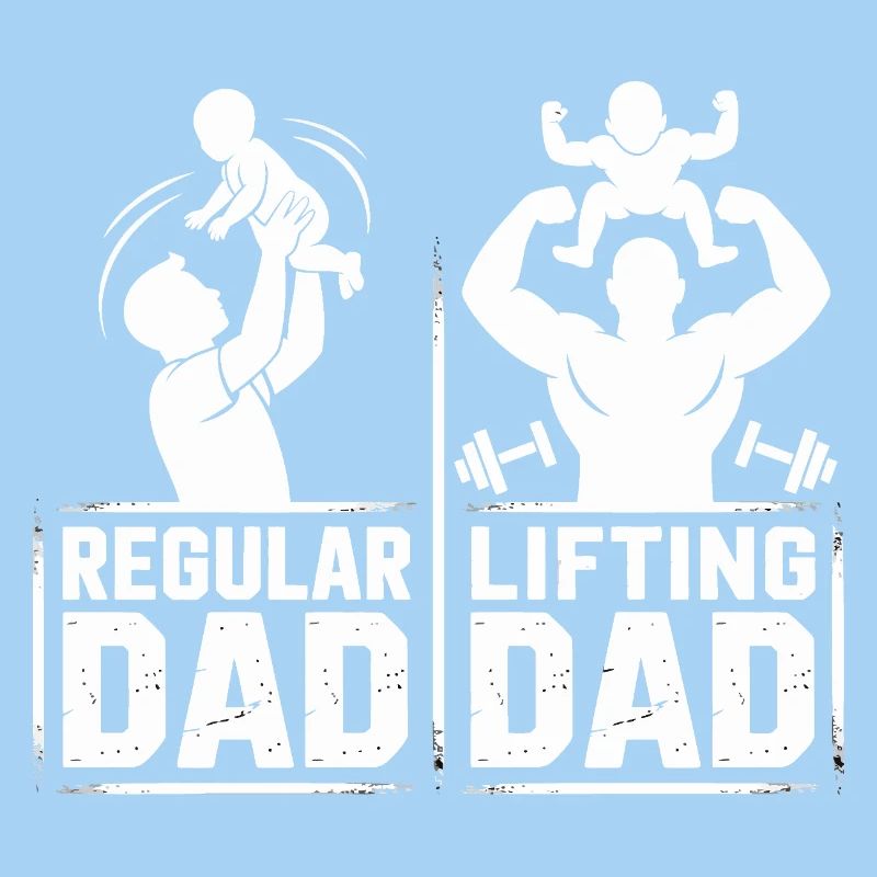 Dadkraft Double Image : Normal vs Kraftdad