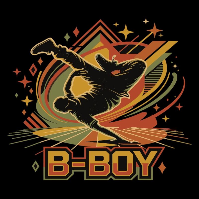B-Boy Breakdance Hip Hop Streetstyle