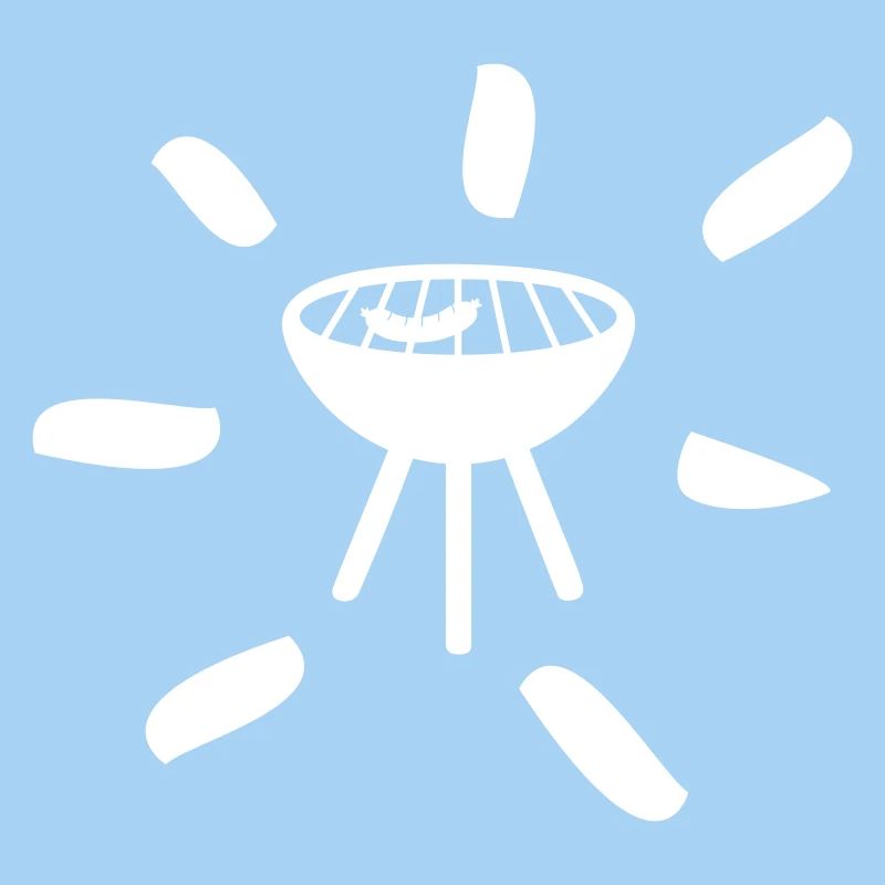 Grill Rays Grilling Chilling Camping Comic Fan