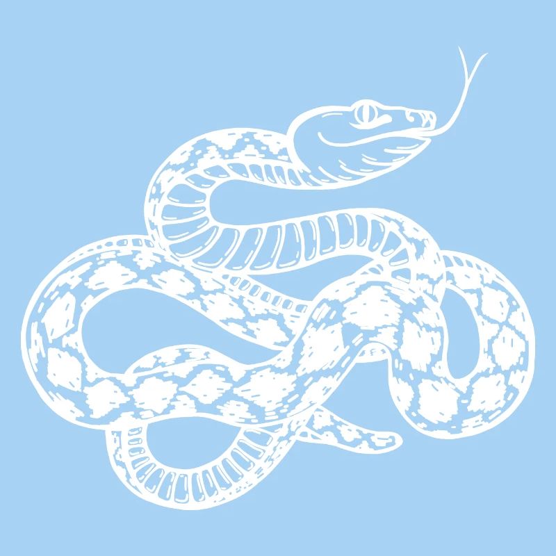 Serpent, blanc