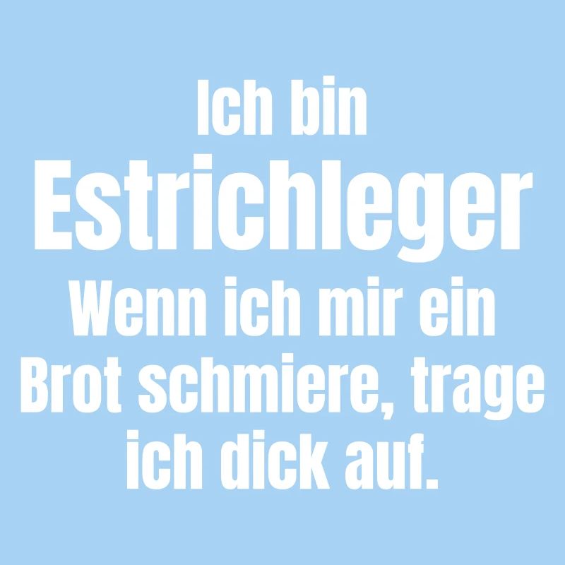 Estrichleger trägt dick auf