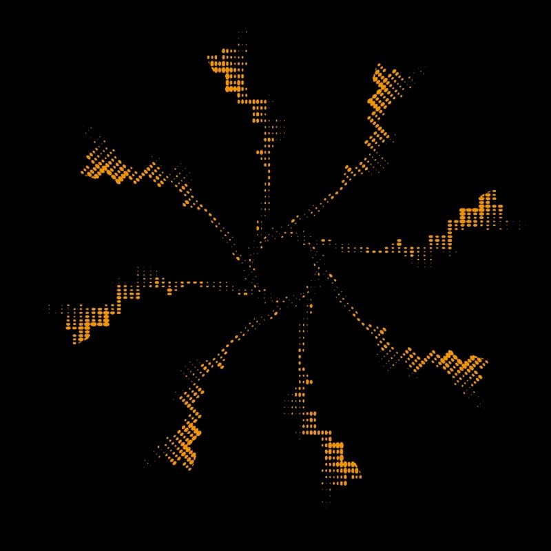 Firework pixel | gekreiseltes Windrad