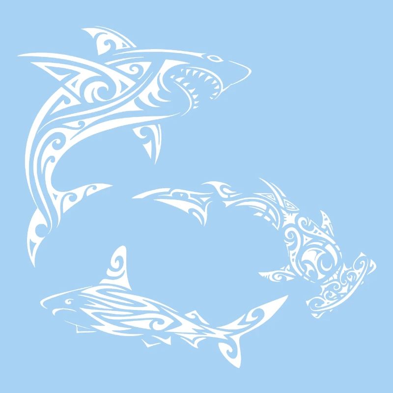 Requins polynésiens blancs