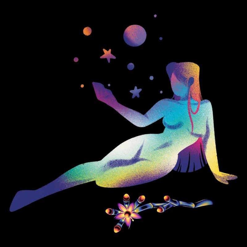 Cosmic Dreams Silhouette