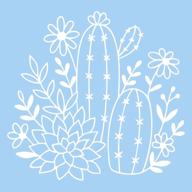 Wüstengarten-Blüten