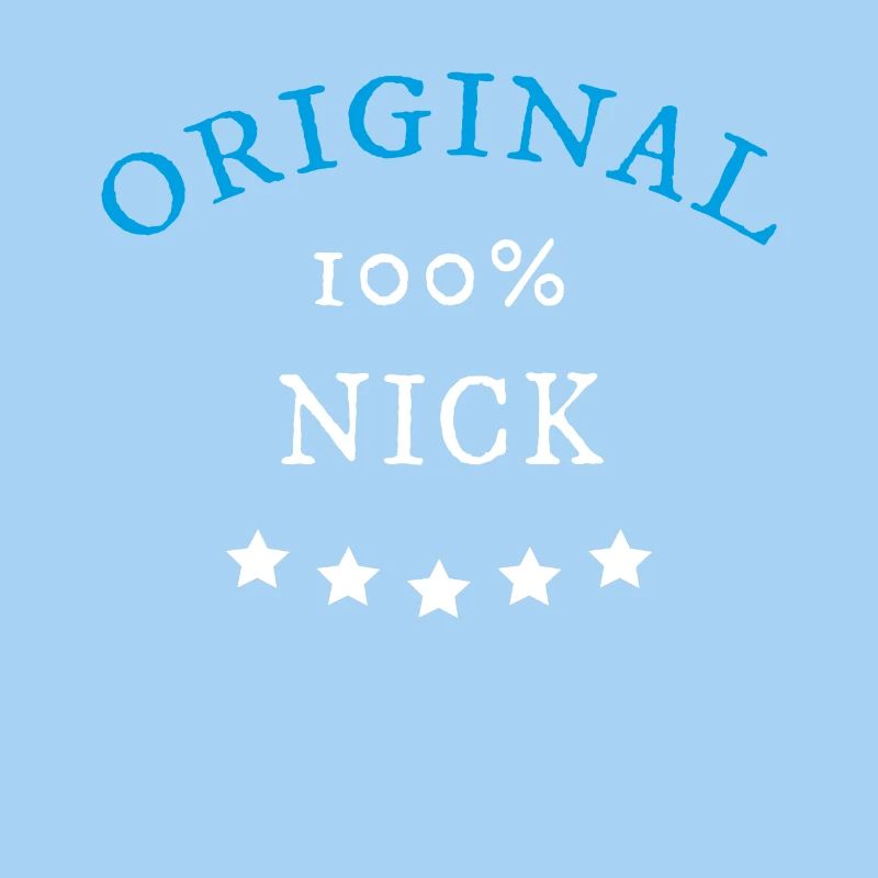 Original 100% Nick, gift, name