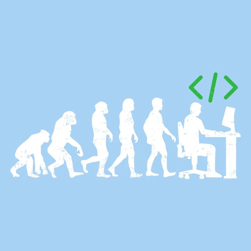 Programmierer Evolution geschenk coder java c++