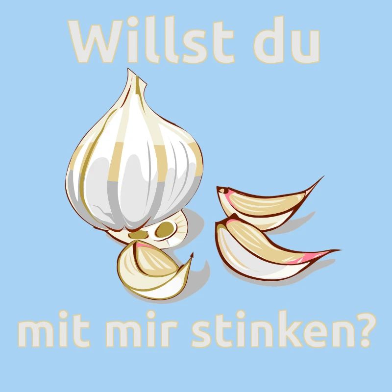 Knoblauch Knobi stinken Liebe Geschenk