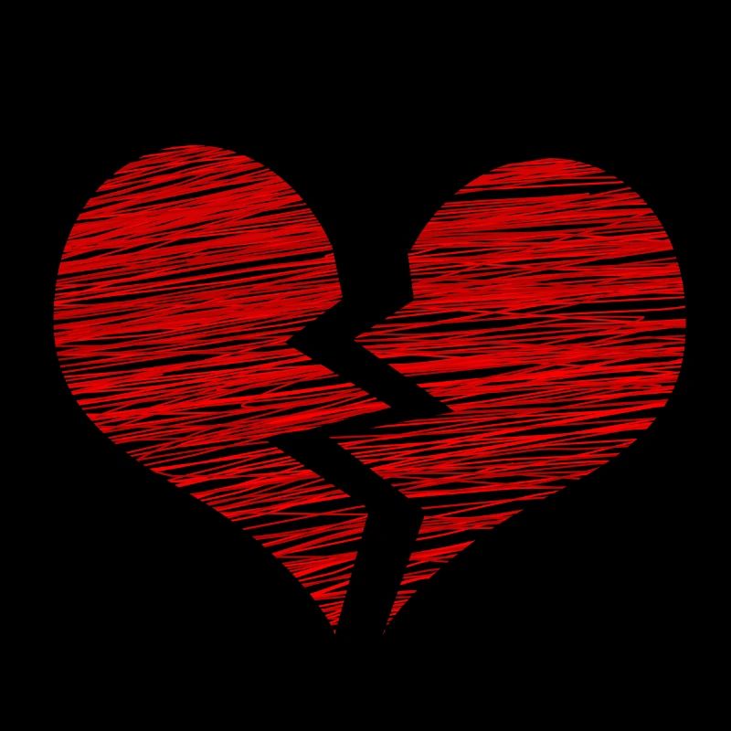 Le coeur brisé