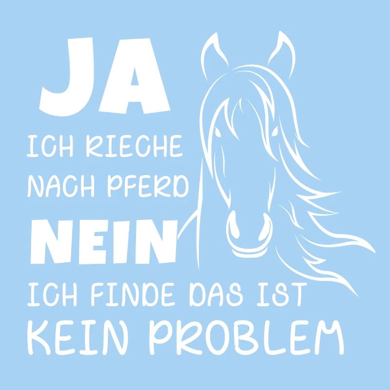 Rieche nach Pferd