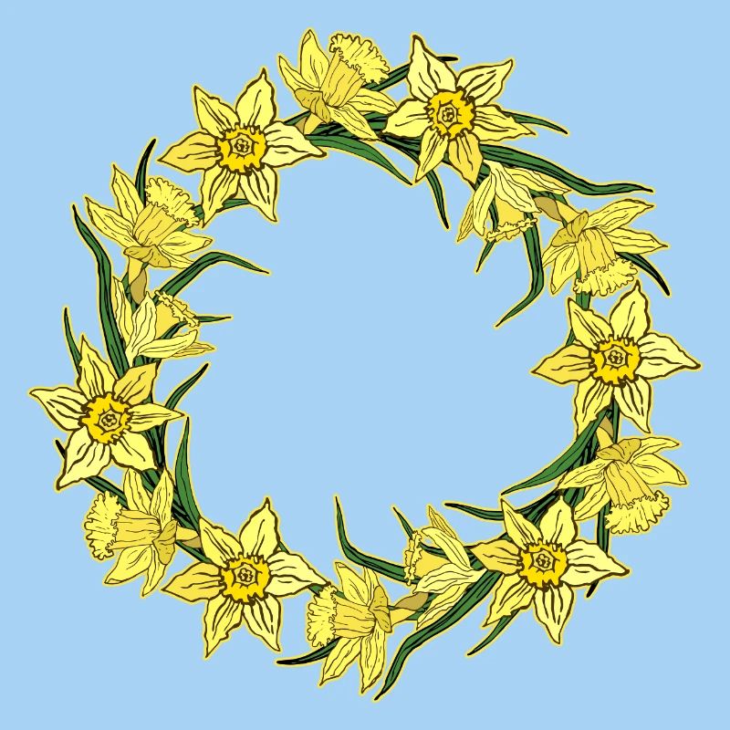 Valentine's Day Easter Birthday Wedding Daffodils