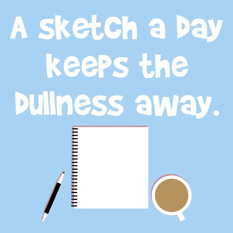 Sketch day draftsman pencil saying gift idea