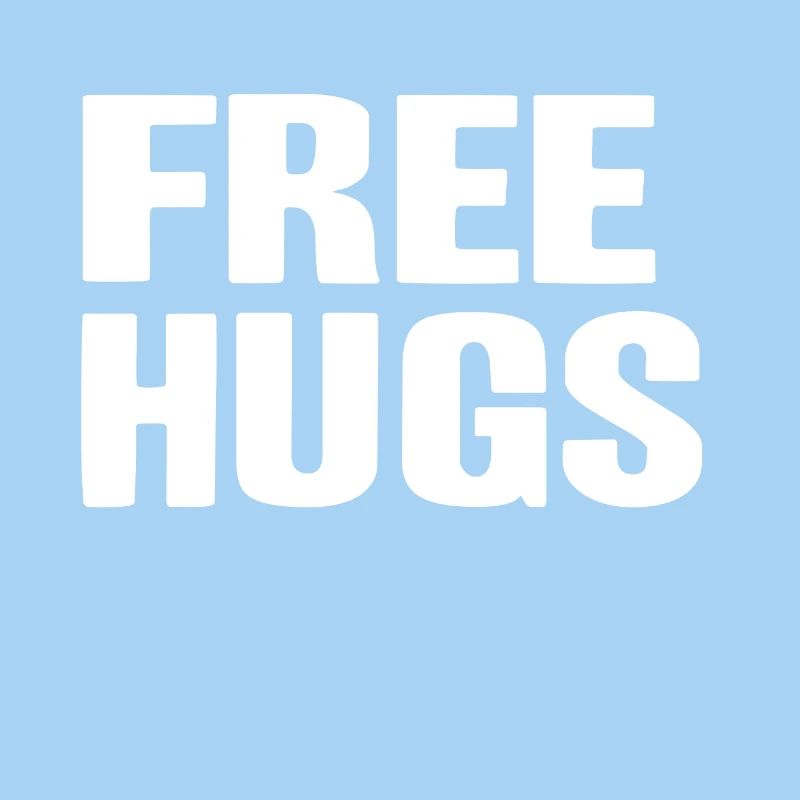 Free hug friendly happy gift idea