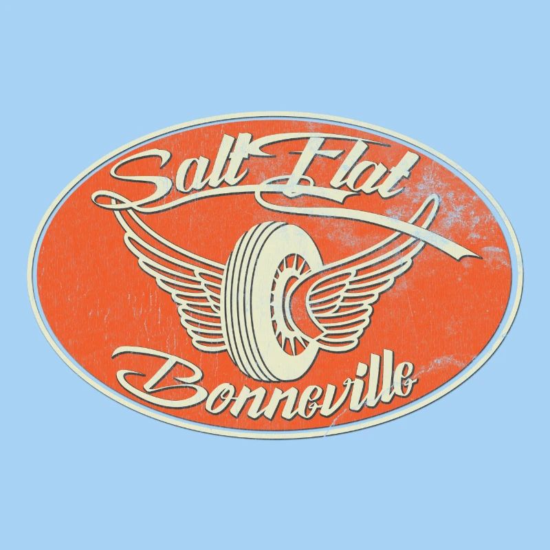 Salt Flat Bonneville Wing Logo