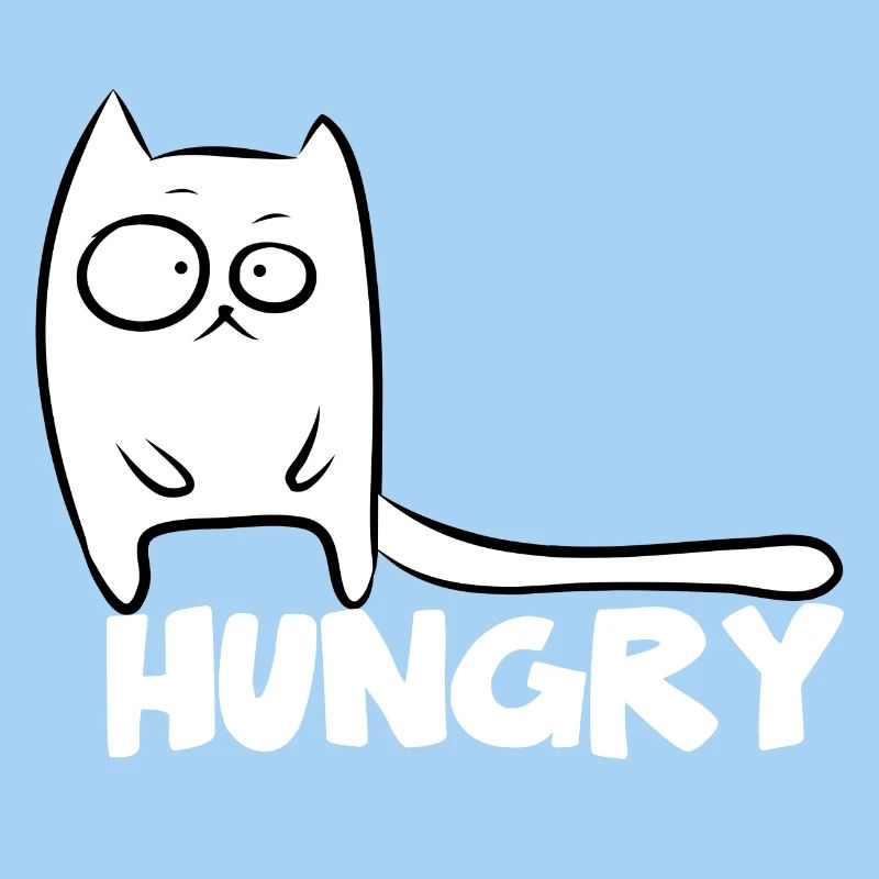Chats affamés de chat drôle
