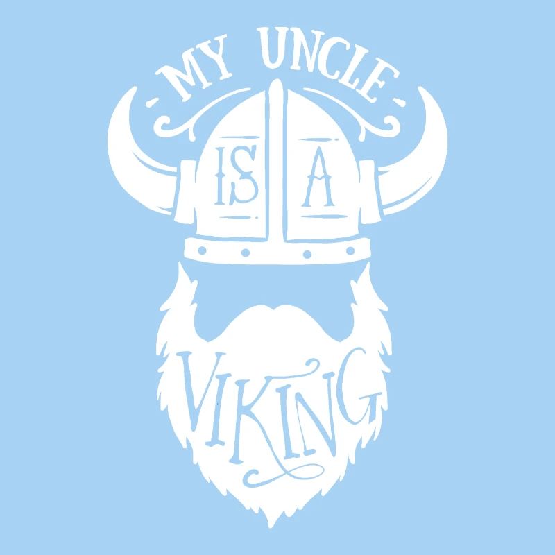 Wikinger Onkel Bart Vollbart Nichte Neffe Geschenk
