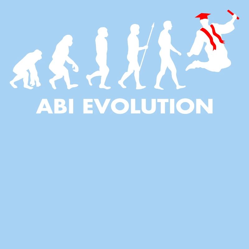 Abitur Abiturient Schulabschluss Evolution Abi