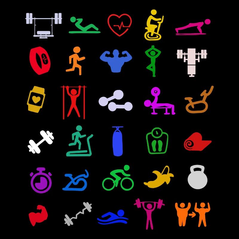 Fitnesstraining Bodybuilder Muskeltraining Workout