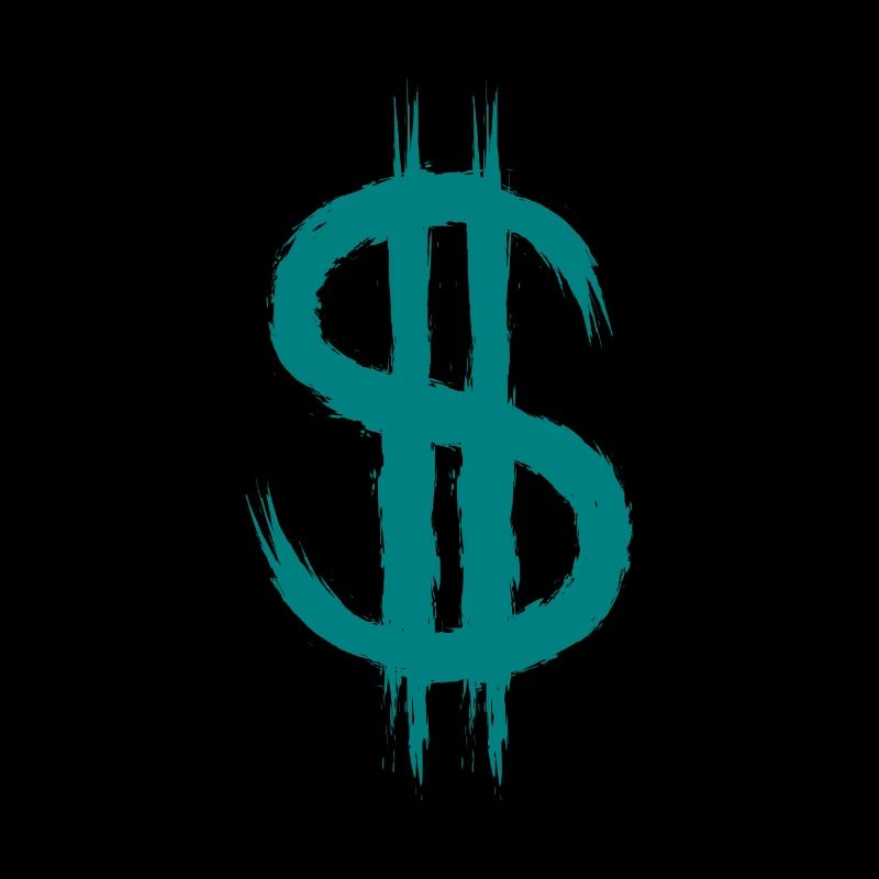 Dollar signe dollar signe argent argent cadeau