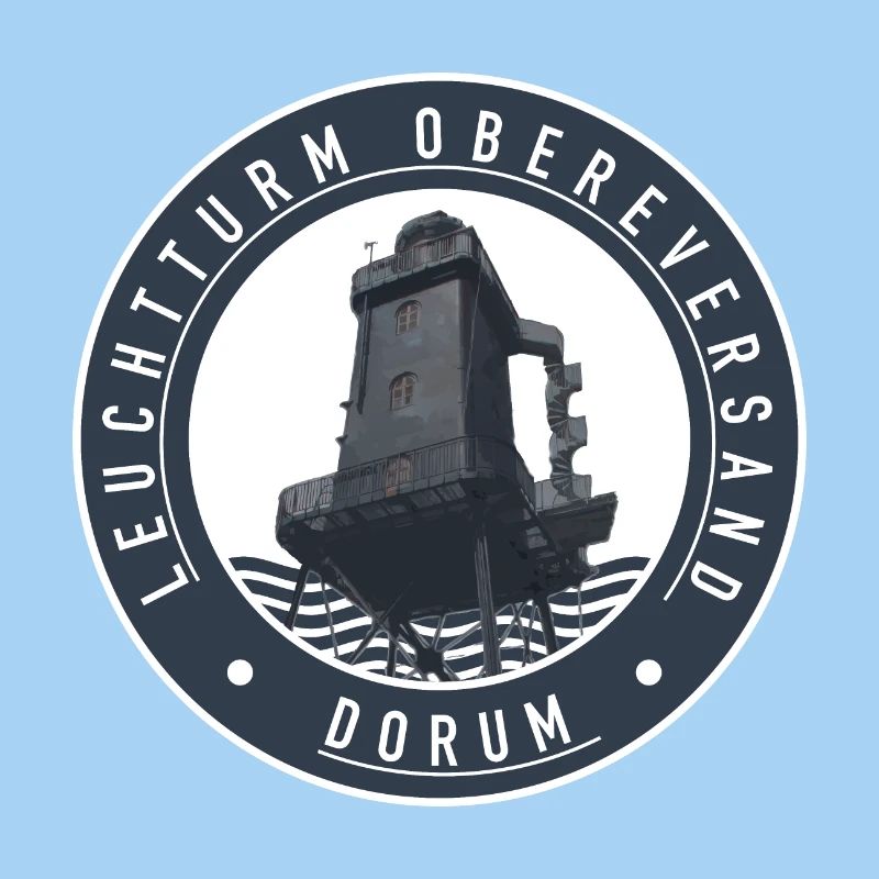Leuchtturm Obereversand Dorum (bei Cuxhaven)