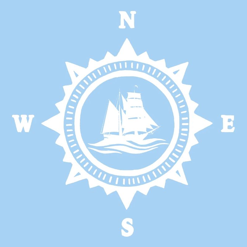 Das weiße Boot und der Kompass