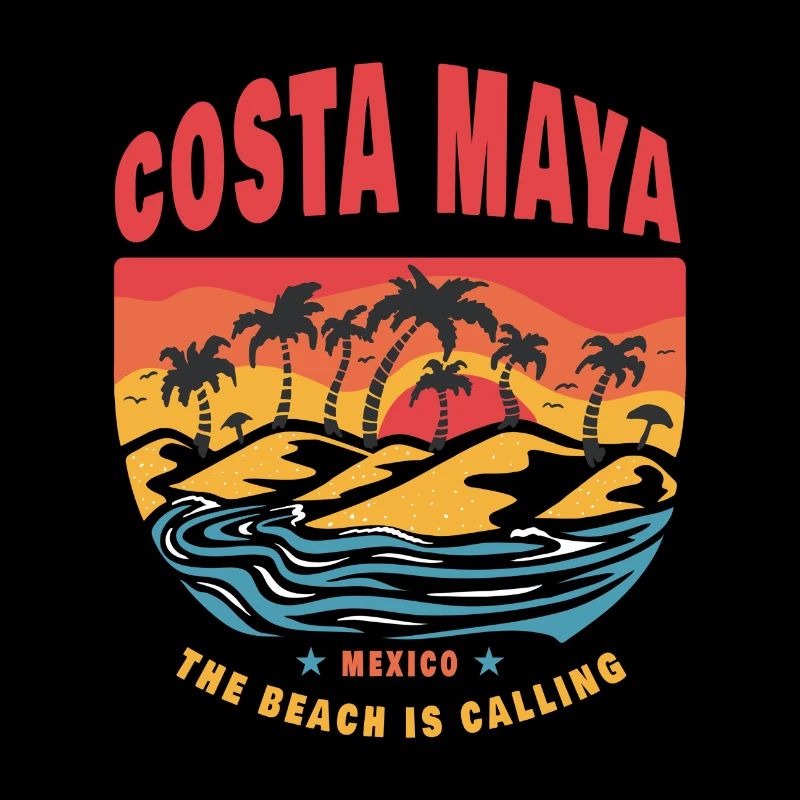 Costa Maya Mexiko Beach