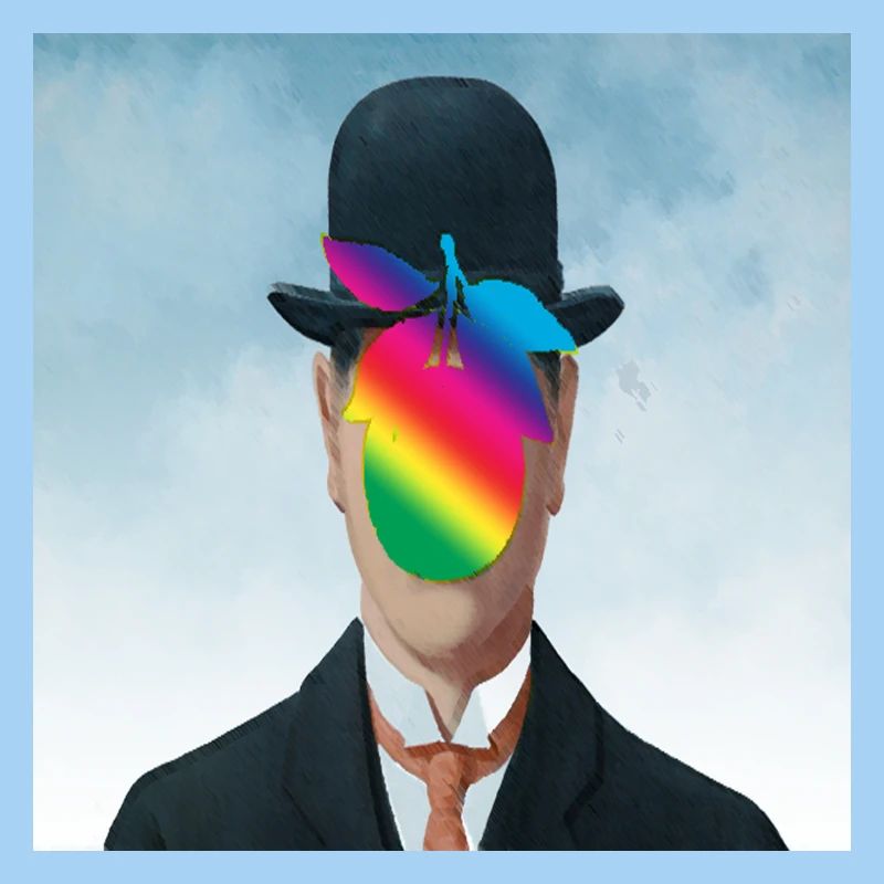 Arc-en-ciel Apple-Man