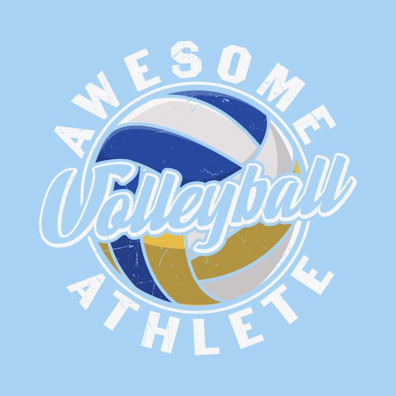 Toller Volleyball-Athlet