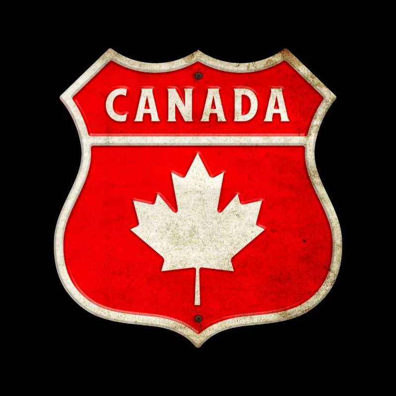 Kanada Wappen Flaggen Design