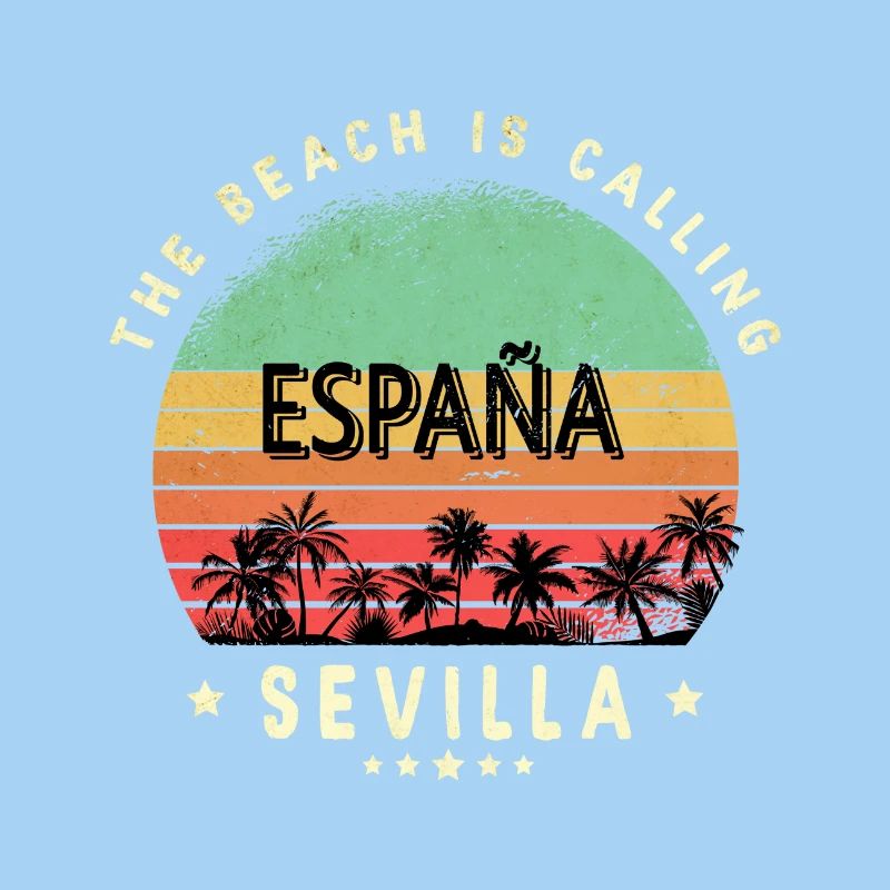 Sevilla Spanien Strand Design