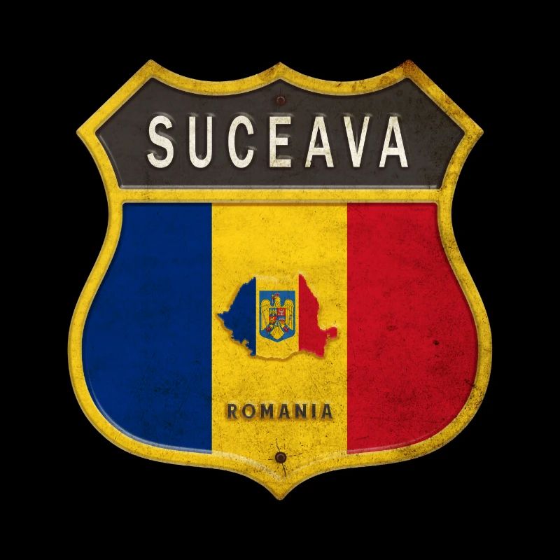 Suceava Rumänien Wappen Design
