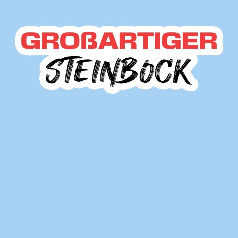 Steinbock Statement Tierkreiszeichen Esoterik