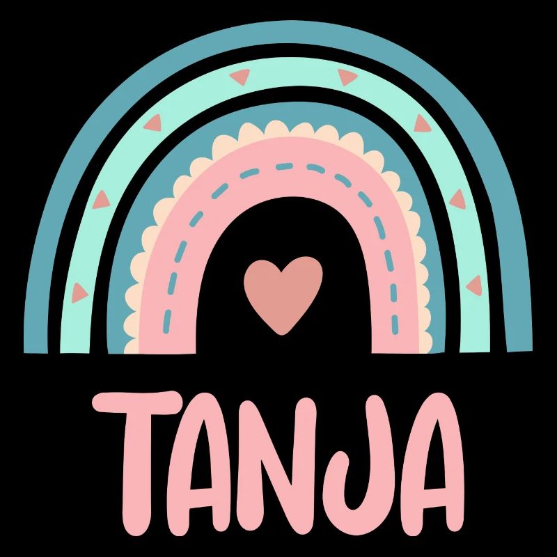 Tanja Name Rainbow Baby