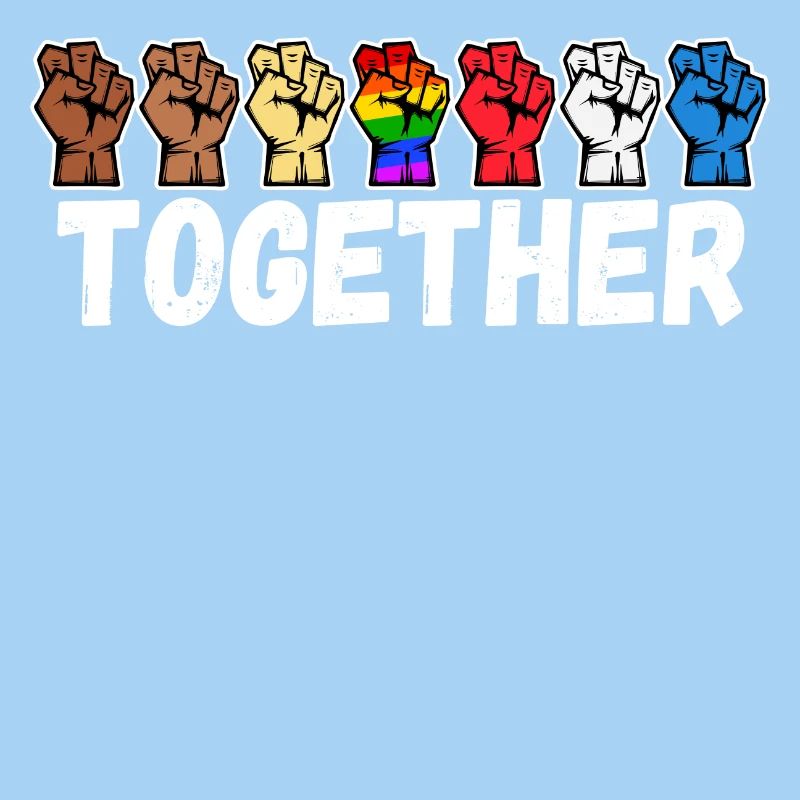 Equality Lgbt rainbow saying