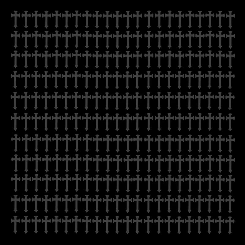 Kreuz-muster, goth, verschenken