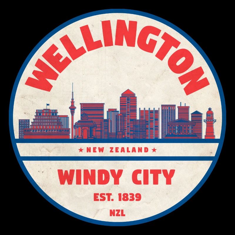 Wellington Windy City Skyline