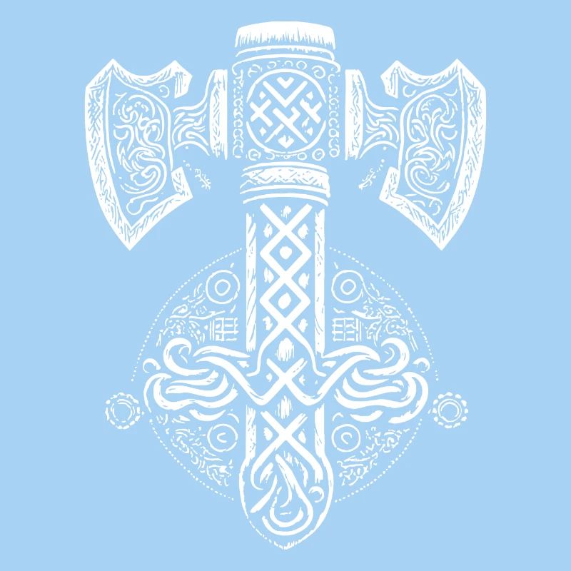 Symbol der Wikinger Mjöllnir