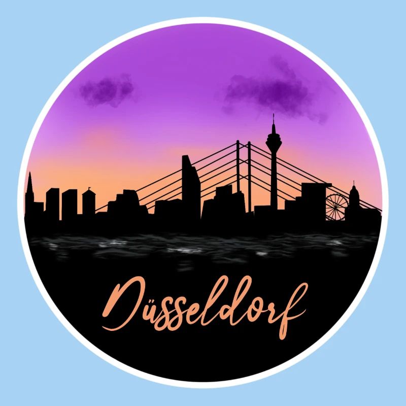 Düsseldorf Fine Skyline